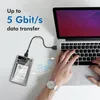 LogiLink Festplattengehäuse 2,5' transparent USB 3.0 Produktbild-Vorschau 6