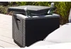 Sgabello Allibert Ice Cube con cool box, colore: grafite Anteprima dell’immagine prodotto 4