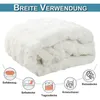 Kuscheldecke Wohndecke 130x160cm Doppelseitig Plüschdecke Produktbild-Vorschau 7