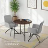 Table de salle à manger industrielle Ronde Ennis 80x76cm - Voir les images du produit 7