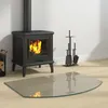 Piastra in vetro per camino Trasparente 80 x 60 cm Vetro Anteprima dell’immagine prodotto 2