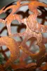 Herz Kugel Metall Rost Gartendeko Edelrost rostige Produktbild-Vorschau 4