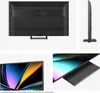 Collage of images showing the back, side, and screen details of a television. Voir les images du produit