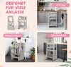 HOMCOM Lernturm Kinder-Tritthocker, Montessori Lernturm mit Produktbild-Vorschau 6