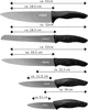 STONELINE® Edelstahl Messer Set 5-teilig mit Messerblock | Produktbild-Vorschau 3