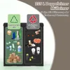 COSTWAY Kosz na śmieci z podwójną pokrywą, 235 l, Podgląd zdjęcia produktu 4