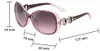 Retro-Sonnenbrille im Oversize-Stil für Damen, breites Produktbild-Vorschau 7