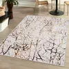 Koberec 80 x 150 cm Béžový krémový se zlatou / MZ39C Náhled obrázku produktu 1