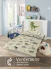 SkyBrands Dinosaurier Kinderbettwäsche 135x200 cm – Dino Produktbild-Vorschau 12