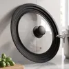 WELLHAUS Universal Glasdeckel (28, 30, 32 cm) Schwarz Produktbild-Vorschau 4
