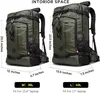 50L Reiserucksack,Tragerucksack(Gruen) Langlebige Produktbild-Vorschau 6