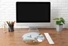 MuchoWow® Mauspad Mousepad Ente - Vogel - Schilf - Wasser - Produktbild-Vorschau 4