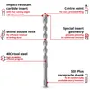 Set di punte universali Einhell SDS PLUS 6-14/210 mm, 7 pz Anteprima dell’immagine prodotto 32