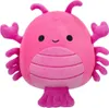 A pink plush toy crab against a white background. Anteprima dell’immagine prodotto