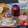 WELLGRO 25 x 400 ml Einmachgläser mit Schraubdeckel TO 82 – Produktbild-Vorschau 2