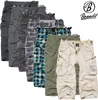 Brandit Industry Vintage 3/4 Shorts nero, M Anteprima dell’immagine prodotto 16