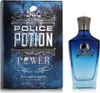 A box of Police Potion Power Eau de Parfum for Him and the perfume bottle are displayed side-by-side against a white background. Produktbild-Vorschau