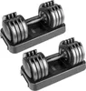 Clover Fitness - 2er-Set verstellbare Kurzhanteln 5kg bis Produktbild-Vorschau 1
