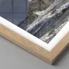 Gerahmtes Poster - Rahmen in heller Eiche - Leuchtturm Meer Produktbild-Vorschau 2