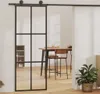 vidaXL Porta scorrevole con ferramenta in vetro ESG e Anteprima dell’immagine prodotto 8