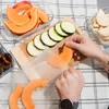 A person is preparing food by placing sliced vegetables and fruit into vacuum seal bags. Náhled obrázku produktu