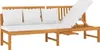 vidaXL Tagesbett mit Cremeweißen Kissen 200x60x75 cm Produktbild-Vorschau 1