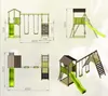 Wendi Toys Holz Spielturm Dino inkl. Rutsche, Kletterwand, Produktbild-Vorschau 7
