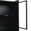 Vitrine Merax, modèle 2 portes avec éclairage LED, meuble Voir les images du produit 8