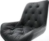 DELIFE Esszimmerstuhl Taimi-Flex Echt-Leder Schwarz Produktbild-Vorschau 4