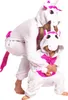 Nikcorp Jumpsuit Pyjama Damen Kinder Onesie Einhorn Rosa M Produktbild-Vorschau 10