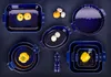 Peugeot Tarteform Appolia taartvorm, keramiek, blauw, 30 Productafbeelding-voorbeeld 4