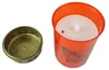 LED Grablicht rot Dauerbrenner mit Batterie Flackereffekt Produktbild-Vorschau 1