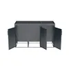 DEGAMO Mülltonnenbox 3er ULM 200x80x124cm mit Pfanzkasten, Produktbild-Vorschau 3