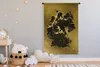 MuchoWow® Wandteppich Wandbehang Karte - Deutschland - Grün Produktbild-Vorschau 3
