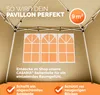 CASARIA® Pavillon Capri 3x3m Pop-Up UV-Schutz 50+ Produktbild-Vorschau 9