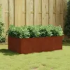 vidaXL Verhoogde plantenbak, 120x80x40 cm, cortenstalen Productafbeelding-voorbeeld 2