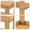 Schuhregal Schuhbank Schuhschrank Schuhablage Holz mit Produktbild-Vorschau 5