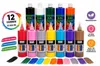 Acrylfarbe Acrylfarben-Set 12 x 500 ml – Hoch deckend, Produktbild-Vorschau 1