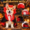 Halloween Haustierkostüm Vampir Umhang, Hundekostüm und Produktbild-Vorschau 4