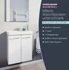 FACKELMANN Mini-Waschtischunterschrank MILANO / Badschrank Produktbild-Vorschau 2