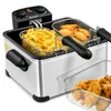 COSTWAY Fritteuse 5L 1700W, Edelstahl-Fritteuse mit Öl, 3 Produktbild-Vorschau 1