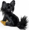 A plush toy chihuahua sitting down, viewed from the back. Produktbild-Vorschau