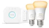 Philips Hue White Ambiance E27 8W 2er Starter Set inkl DS Produktbild-Vorschau 5