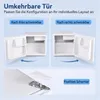 COSTWAY Mini-koelkast 46 liter, kleine mini-koelkast met 5 Productafbeelding-voorbeeld 6