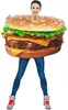 Lebensmittel-Kostüm Kostüm Burger Hamburger Fasching Produktbild-Vorschau 1