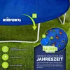 KIDUKU Trampolin Abdeckung Ø244 cm Regenplane Produktbild-Vorschau 2