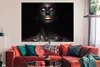MuchoWow® Poster Frau - Rosa - Kupfer - Schwarz 160x120 cm Produktbild-Vorschau 2