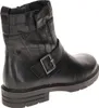 A black leather boot shown from the side. Produktbild-Vorschau