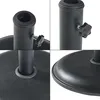 casa.pro Schirmständer Bionaz, Beton, Schwarz, rund, 15 kg, Produktbild-Vorschau 8