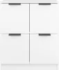 vidaXL Kredensy 2 szt. Biały 60x30x70 cm Materiał Podgląd zdjęcia produktu 4